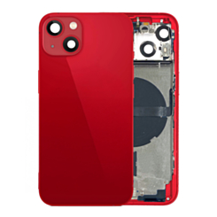 Housing Frame with Small Parts Pre-Installed for iPhone 13 (RED) (International) (OEM Pull B Grade)