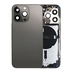 Housing Frame with Small Parts Pre-Installed for iPhone 13 Pro (BLACK) (International) (OEM Pull B Grade)