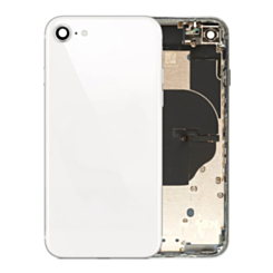 Back Housing Frame with Small Components Pre-Installed for iPhone SE (2022) (STARLIGHT) (OEM Pull B Grade)