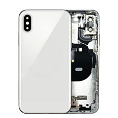 Back Housing Frame with Small Components Pre-Installed for iPhone XS (SILVER) (OEM Pull B Grade)