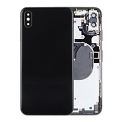 Back Housing Frame with Small Components Pre-Installed for iPhone XS Max (SPACE GRAY) (OEM Pull B Grade)