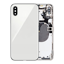 Back Housing Frame with Small Components Pre-Installed for iPhone XS Max (SILVER) (OEM Pull B Grade)