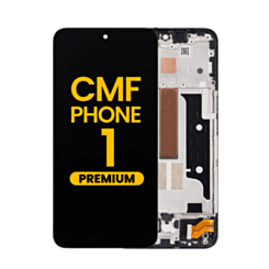 OLED Assembly with Frame for Nothing CMF Phone 1 (BLACK) (Premium)