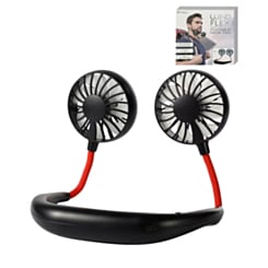 WINDFLEX Portable Neck Fan - BLACK (Only Ground Shipping)