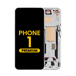 OLED Assembly with Frame for Nothing Phone 1 (WHITE) (Premium)