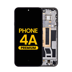 OLED Assembly with Frame for Nothing Phone 4A (BLACK) (Premium)