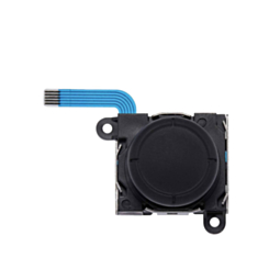 3D Analog Jostick Cap Thumbstick (BLACK) for Nintendo Switch Joy-Con Controller
