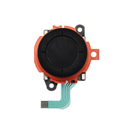 3D Analog Joystick Cap Thumbstick for Nintendo Switch 2 Joy Con Controller (ORANGE)