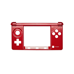 Mid-Frame Housing for Nintendo 3DS (RED)