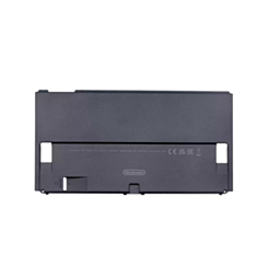 Back Cover Housing Shell Rear Case & Bezel (BLACK) for Nintendo Switch OLED 