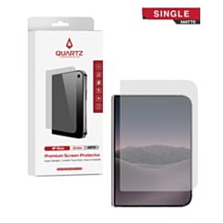 QUARTZ Outer Matte Tempered Glass for iPhone Duo (Single Pack)
