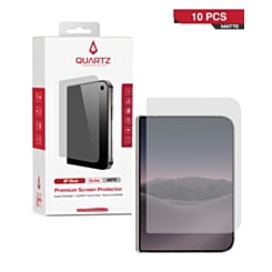 QUARTZ Outer Matte Tempered Glass for iPhone Duo (Pack of 10)