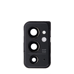 Back Camera Lens with Bracket for OnePlus 9RT 5G (HACKER BLACK)