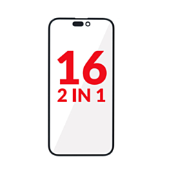 2-in-1 (Front Glass + OCA) for iPhone 16 (Premium) (Pack of 10)