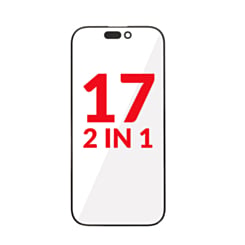 2-in-1 (Front Glass + OCA) for iPhone 17 (Premium) (Pack of 10)