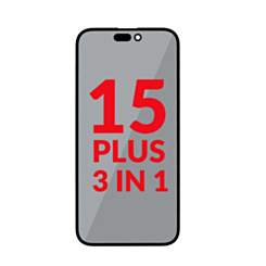 G+ OCA PRO 3-in-1 (Front Glass + Polarizer Film + OCA) for iPhone 15 Plus (Premium)