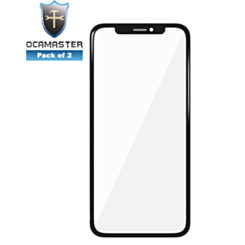 Buy the iPhone X OCA Master 3-in-1 premium pack of 2, with front glass and pre-installed OCA.