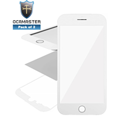 iPhone 8 Plus OCA Master (Front Glass + Frame + OCA Pre-Installed) (3in1) (WHITE) (Pack of 2)