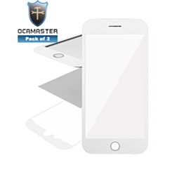 iPhone 8 OCA Master (Front Glass + Frame + OCA Pre-Installed) (3in1) (WHITE) (Pack of 2)