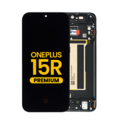 OLED Assembly with Frame for OnePlus 15R (CHARCOAL BLACK) (Premium)