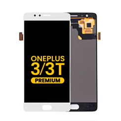 LCD Assembly without Frame for OnePlus 3 (A3000 / A3003) / 3T (WHITE) (Premium)