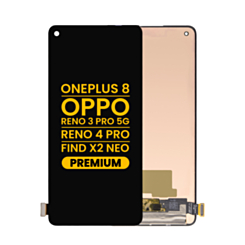 OLED Assembly without Frame for OnePlus 8 / OPPO Reno 3 Pro 5G / OPPO Reno 4 Pro / OPPO Find X2 Neo (Premium)