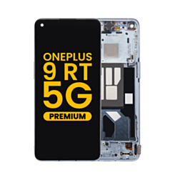 OLED Assembly with Frame for OnePlus 9RT 5G (SILVER) (Premium)