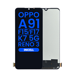 LCD Assembly without Frame for OPPO A91 / F15 / F17 / K7 5G / Reno 3 (Aftermarket Incell)