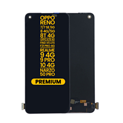 OLED Assembly without Frame for OPPO Reno 7 SE 5G/Find X5 Lite/F21 Pro 4G/Reno 7/Reno 8 4G/5G/Reno 8T 4G/Realme 9 4G/Realme 10 4G/Realme 9 Pro/Narzo 50 Pro/A78 4G (Premium) (International Version)
