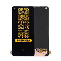 OLED Assembly without Frame for OPPO Reno 4 SE / Reno 5 Lite / Reno 5F / Reno 5 Z / Reno 6 Lite / F19 Pro / A74 4G / A94 5G / A95 4G / A95 5G / Realme V15 5G (04 Version) (Premium)