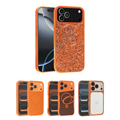 Orange Protective Cases for iPhone 17 Pro Max