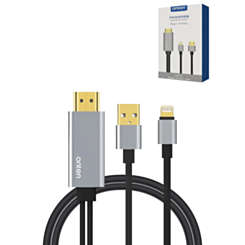 Onten Display Cable for USB-L to HDMI with USB A (2K@30hz) (6ft) (Only Ground Shipping)