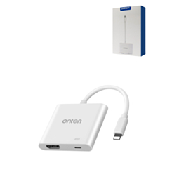 Onten 2in1 Display Converter for USB L to HDMI + PD (with Chip) (Only Ground Shipping)