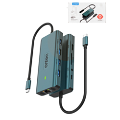 Onten Docking Station for Microsoft Surface (3x USB A / 2x USB-C / 4K@60Hz / SD Card Reader) (Only Ground Shipping)