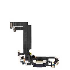 iPhone 12 Mini Charging Port Flex Cable (BLACK) (OEM Pull)