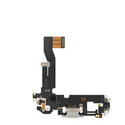 iPhone 12 Pro / 12 Charging Port Flex Cable (WHITE) (OEM PULL)