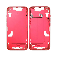 Middle Frame with Small Parts iPhone 14 (RED) (US Version) (OEM Pull B Grade)