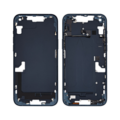 Middle Frame with Parts for iPhone 14 Plus (BLACK) (International Version) (OEM Pull A Grade)