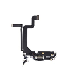 Charging Port Flex Cable for iPhone 14 Pro Max (SPACE BLACK) (OEM Pull)