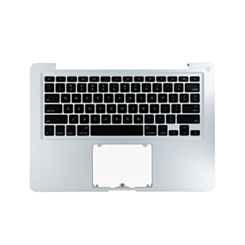 Top Case with US Keyboard for MacBook Pro Unibody 13" (A1278 Late 2011/Mid 2012)(SILVER)(OEM Pull C Grade)