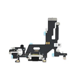 Order the charging port flex cable for iPhone 11, black, OEM pull.
