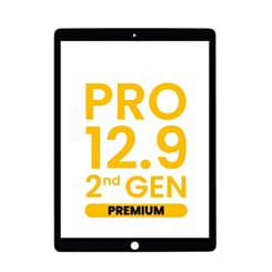 iPad Pro 12.9" 2nd Gen (2017) Digitizer Glass (BLACK) (Premium)