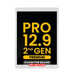 LCD and Digitizer Assembly for iPad Pro 12.9 (2nd Gen / 2017) (WHITE) (Daughter Board Pre-Installed) (Premium)