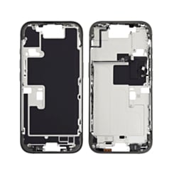 Middle Frame with Photo Capture Button and Small Parts for iPhone 16 Pro (BLACK TITANIUM) (International Version) (OEM Pull B Grade)