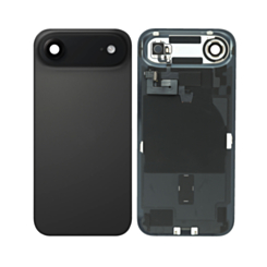 Back Glass with Frame and Wireless NFC Charging Flex and MagSafe Magnet for iPhone Air (SPACE BLACK) (OEM Pull A Grade)