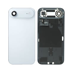 Back Glass with Frame and Wireless NFC Charging Flex and MagSafe Magnet for iPhone Air (SKY BLUE) (OEM Pull A Grade)
