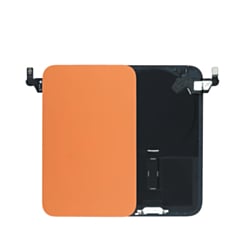 Back Glass with MagSafe Magnet & NFC & Flashlight Flex for iPhone 17 Pro (COSMIC ORANGE) (OEM Pull B Grade)