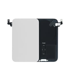 Back Glass with MagSafe Magnet & NFC & Flashlight Flex for iPhone 17 Pro (SILVER) (OEM Pull A Grade)