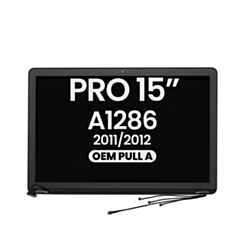 LCD Assembly for MacBook Pro Unibody 15" (A1286 / Early 2011 / Late 2011 / Mid 2012) (ALL COLORS) (OEM Pull A Grade)
