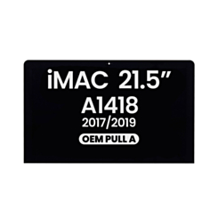 iMac 21.5" 4K (A1418, Mid 2017 / Early 2019) (LM215UH1 SDB1) LCD Assembly (OEM Pull A Grade) (Only Ground Shipping)